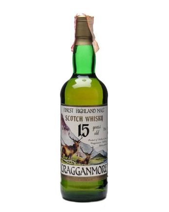 Cragganmore 15 ans Bottled 1980s Sestante