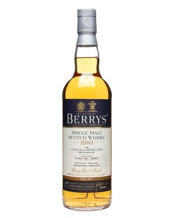 Caol Ila 1983 28 ans Cask #4825 Berry Bros & Rudd