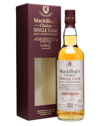 Caol Ila 1981 20 ans Cask #3234 Mackillop's Choice