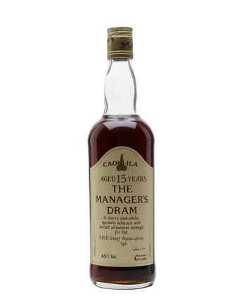 Caol ila 15 ans Manager's Dram Sherry Cask