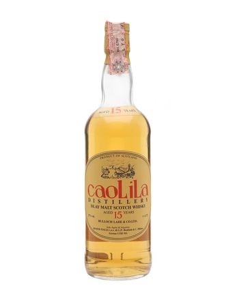 Caol ila 15 ans Bottled 1980's