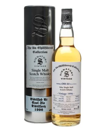 Caol Ila 1996 17 ans Cask #5572+3 Signatory Un-Chillfiltered Collection