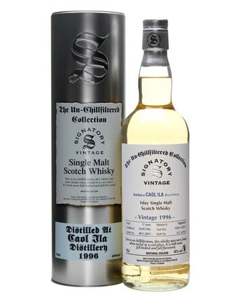 Caol Ila 1996 17 ans Cask #12559+70 Signatory Un-Chillfiltered Collection