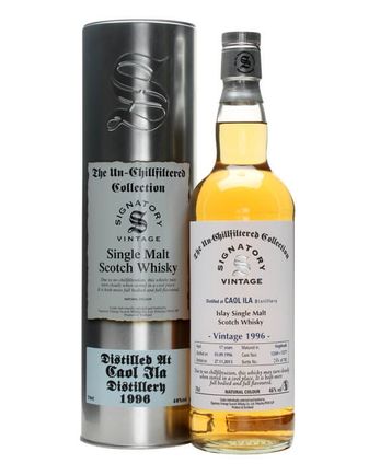 Caol Ila 1996 17 ans Signatory Un-Chillfiltered Collection