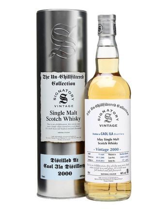 Caol Ila 2000 11 ans Bourbon Cask #310331 2 Signatory Un-Chillfiltered Collection