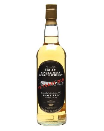Caol Ila 18 ans TWE Retro Label The Whisky Exchange