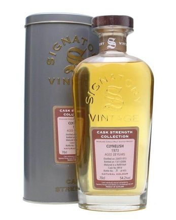 Clynelish 1973 33 ans Signatory Cask Strength Collection