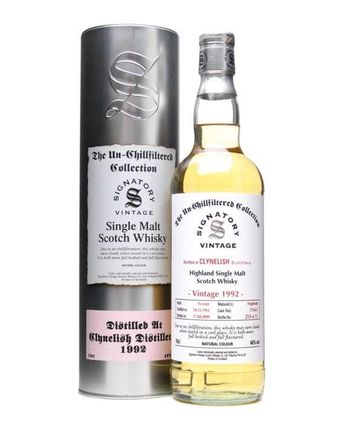 Clynelish 1992 16 ans Unchillfiltered Signatory Un-Chillfiltered Collection