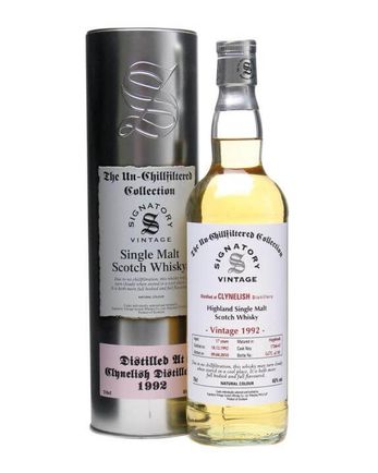 Clynelish 1992 17 ans Un Chillfiltered Signatory Un-Chillfiltered Collection