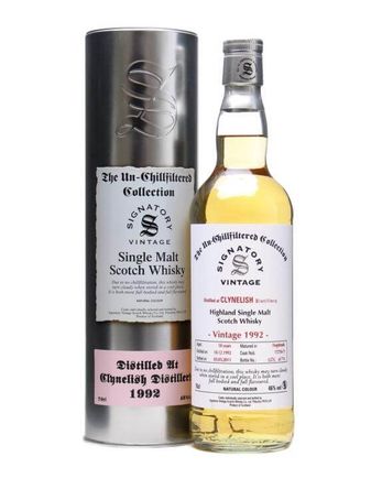 Clynelish 1992 18 ans Un Chillfiltered Signatory