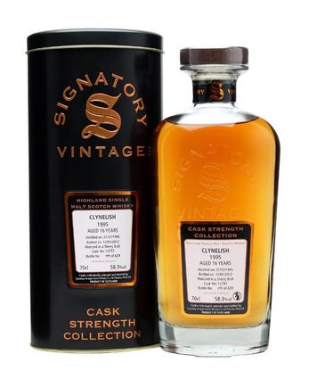 Clynelish 1995 16 ans Sherry Butt #12797 Signatory Cask Strength Collection