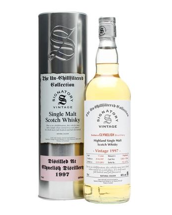 Clynelish 1997 15 ans Cask #12365+6 Signatory Un-chillfiltered Collection