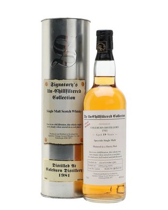 Coleburn 1981 19 ans Signatory
