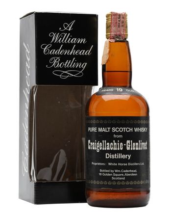 Craigellachie Glenlivet 19 ans Bottled 1980s Cadenhead's
