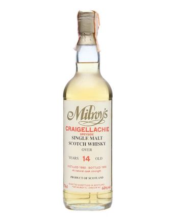 Craigellachie 1980 14 ans Bottled 1995 Milroy's