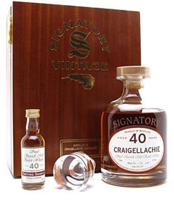 Craigellachie 1962 40 ans Signatory