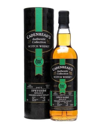 Convalmore 1977 21 ans Bottled 1998 Cadenhead's Authentic Collection