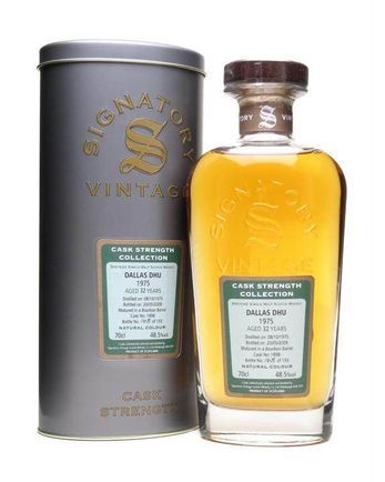Dallas Dhu 1975 32 ans Bourbon Cask Signatory Cask Strength Collection