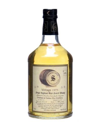 Dallas Dhu 1975 28 ans Cask #2355 58 Signatory