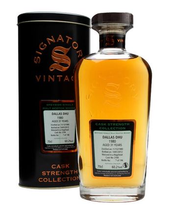 Dallas Dhu 1980 31 ans Cask #2106 Signatory Cask Strength Collection
