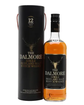 Dalmore 12 ans Bottled 1980's black label