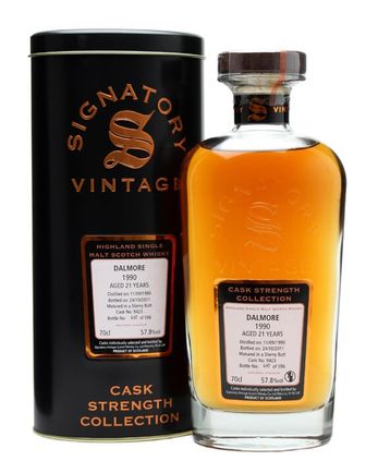 Dalmore 1990 21 ans Cask #9423 Signatory Cask Strength Collection