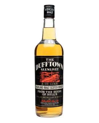 Dufftown 8 ans Black Red Label Bottled 1970s