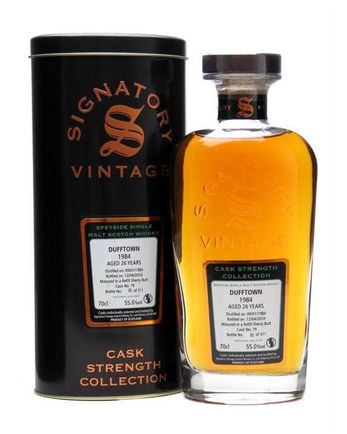 Dufftown 1984 26 ans Refill Sherry Butt #79 Signatory Cask Strength Collection