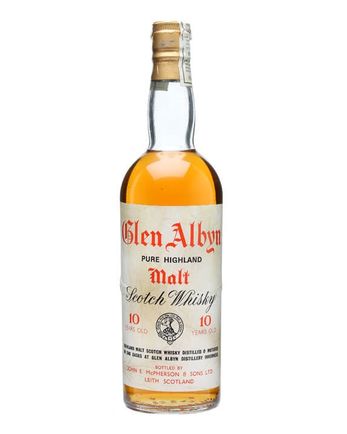 Glen Albyn 10 ans Bottled 1970's 75cl