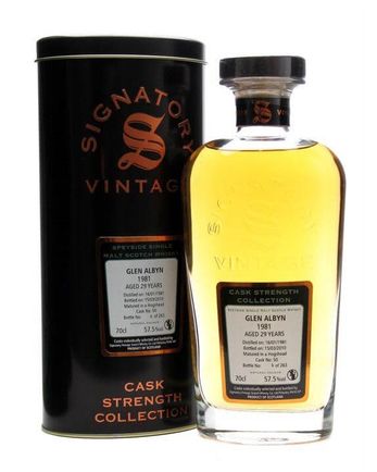 Glen Albyn 1981 29 ans Cask #50 Signatory Cask Strength Collection