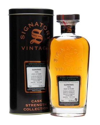 Glencraig 1976 33 ans Cask #6782 Signatory Cask Strength Collection