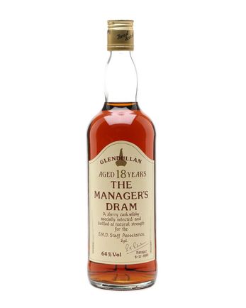 Glendullan 18 ans Manager's Dram Sherry Cask