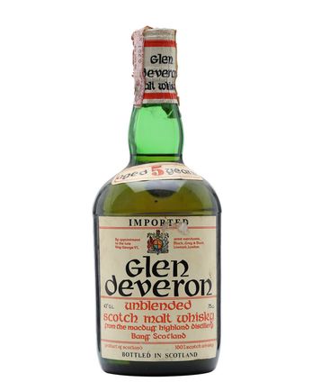 Glen Deveron 5 ans Bottled 1960s