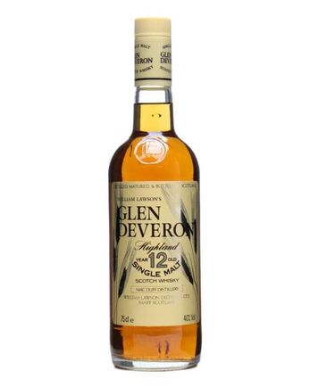 Glen Deveron 12 ans Bottled 1980s Yellow Plastic Cap