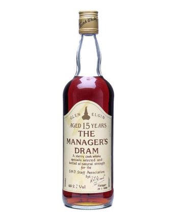 Glen Elgin 15 ans Manager's Dram