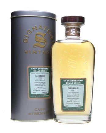 Glen Elgin 1991 16 ans Signatory Cask Strength Collection