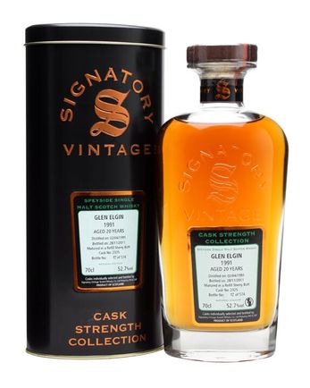 Glen Elgin 1991 20 ans Sherry Butt #2325 Signatory Cask Strength Collection
