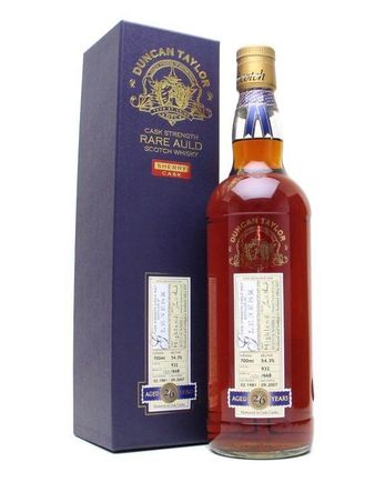 Glenesk 1981 26 ans Sherry Cask #932 Duncan Taylor Rare Auld