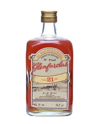 Glenfarclas 21 ans Bottled 1970's