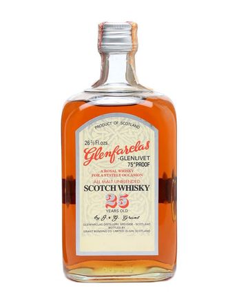 Glenfarclas 25 ans Royal Whisky Bottled 1970s