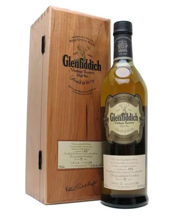 Glenfiddich 1976 31 ans