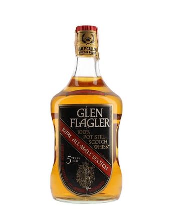 Glen Flagler 5 ans Bottled 1980s Glen Flagler