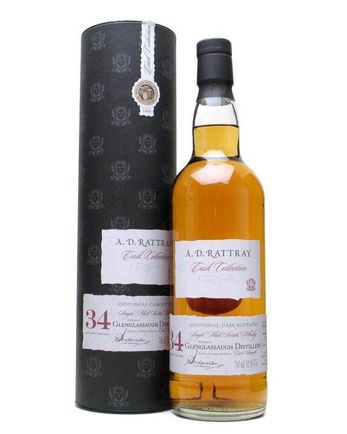 Glenglassaugh 1973 34 ans Bourbon Cask Dewar Rattray Cask Collection