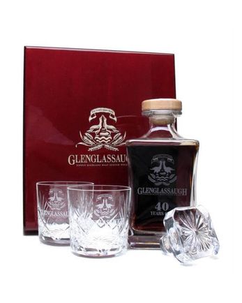 Glenglassaugh 40 ans 2 Crystal Tumblers