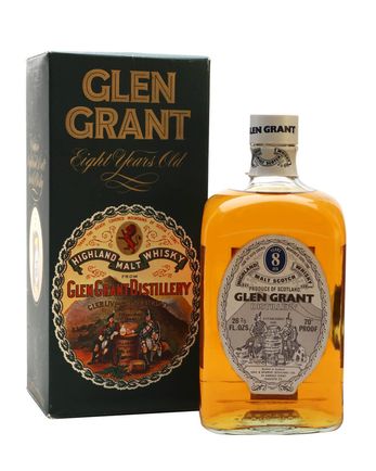Glen Grant 8 ans Hall Bramley Bottled 1970's Independent Bottling