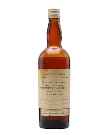 Glen Grant 15 ans Army & Navy Stores Bottled 1940s