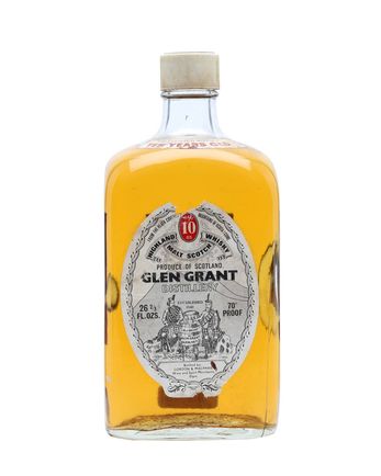Glen Grant 10 ans Bottled 1970s Rectangular Bottle