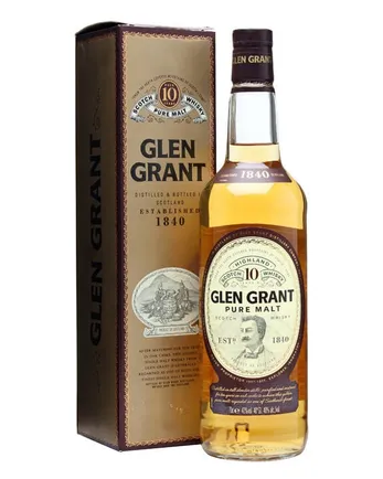 Glen Grant 10 ans Bottled 1990s Major's Portrait Label