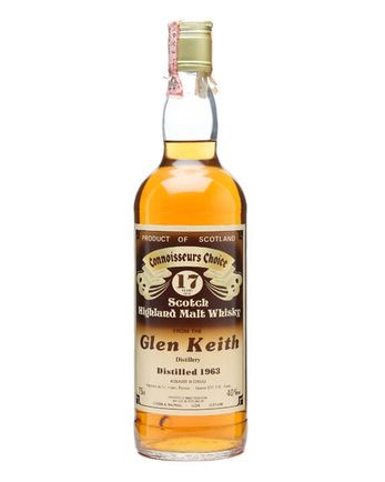 Glen Keith 1963 17 ans Connoisseurs Choice Gordon & Macphail