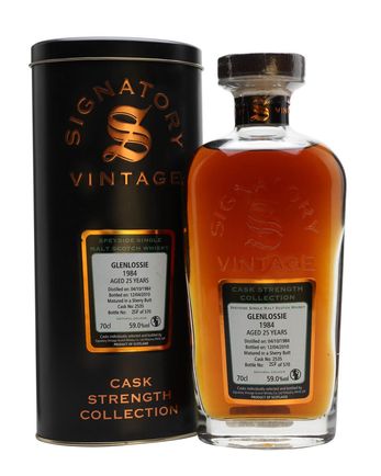 Glenlossie 1984 25 ans Sherry Butt #2535 Signatory Cask Strength Collection